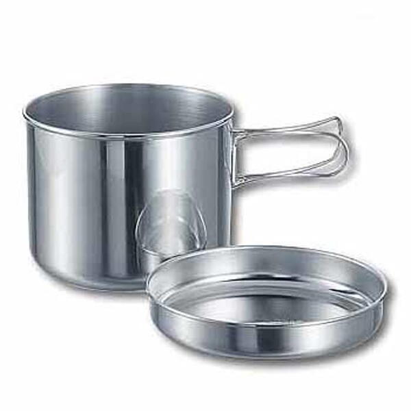 キャプテンスタッグ(CAPTAIN STAG) 【2組セット】カートリッジクッカーセット820ml M-8579 ステンレス製ソロクッカーセット