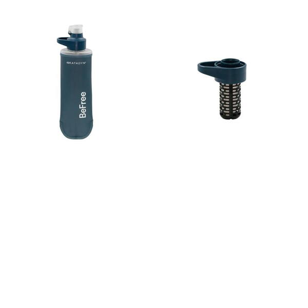 KATADYN(カタダイン) 【2点セット】KATADYN ビーフリーAC 0.5L + ペアカートリッジ ブルー 14070+14076 浄水器