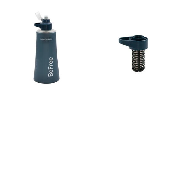 KATADYN(カタダイン) 【2点セット】KATADYN ビーフリーAC 1.0L + スペアカートリッジ ブルー 14071+14076 浄水器