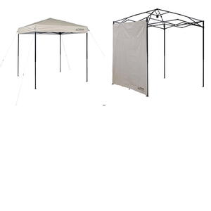 キャプテンスタッグ(CAPTAIN STAG) 【2点セット】クイックアップシェード 200UV-S シルバーコーティング + サイドパネル UA-1097+UA-1100