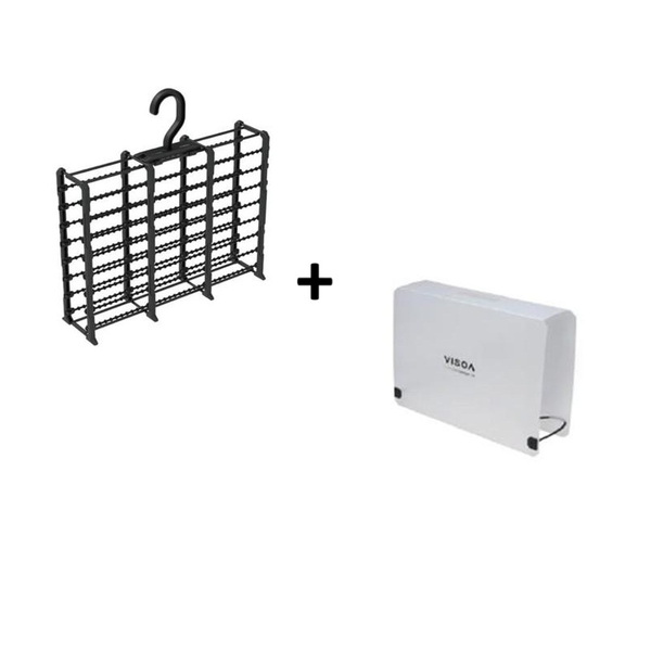 槌屋ヤック(TSUCHIYA YAC) ルアーウォッシュハンガー VISOA+ルアーウォッシュハンガーカバー【お得な2点セット】 U-A41+UA-50 ルアー用フィッシングツール