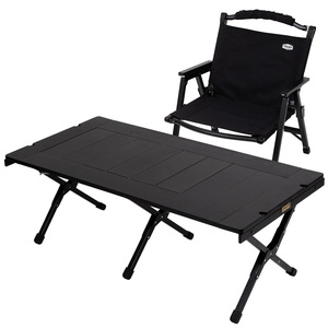 Hilander(ハイランダー) 【お得なセット】CHEF TABLE(シェフテーブル)LIGHT 120+ウッドフレームチェアEX HCJ-020+HCJ-032