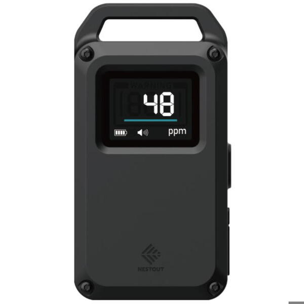 NESTOUT(ネストアウト) 【2個セット】一酸化炭素アラーム ベーシック S1 ELECOM(エレコム) OD-NESTCOS1BK その他便利小物