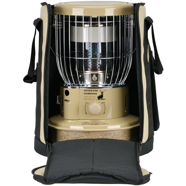 キャプテンスタッグ(CAPTAIN STAG) 【2点セット】キャプテンスタッグ×コロナ 石油ストーブ SZ-32CS-CT + 専用収納ケース U-1417+UM-1643 ヒーター