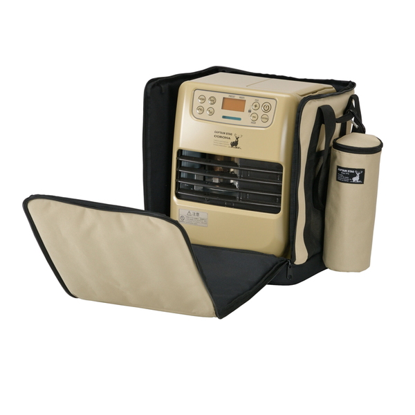 キャプテンスタッグ(CAPTAIN STAG) 【2点セット】 石油ファンヒーター FH-CP25CS + 専用収納ケース U-1372+UM-1644 ヒーター