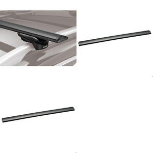 ＩＮＮＯ（イノー） スバル フォレスター(レール付 ラバー SL系)用 エアロベース(スルー短)セット XS150BK+123+115