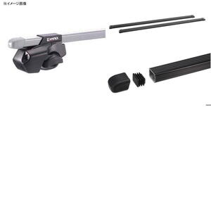 ＩＮＮＯ（イノー） スバル フォレスター(レール付 ラバー SL系)用 スクエアベースセット INFR+INB117BK
