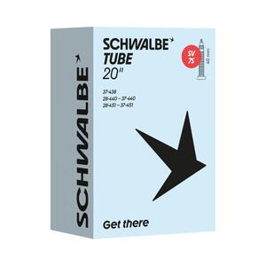 SCHWALBE(シュワルベ) 【2個セット】【正規品】チューブ 20インチ No.7S SW-10463853
