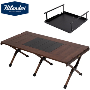 Hilander(ハイランダー) 【お得なセット】シェフテーブルライト120サイズ+フォールディングバーナーデッキ HCJ-019+HCS-049