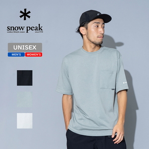 スノーピーク(snow peak) SP ポケット Tシャツ M Grey(25春夏) SPE-TS-23AU001 スノーピーク(snow peak) SP ポケット Tシャツ M Grey(25春夏) SPE-TS-23AU001
