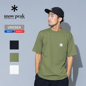スノーピーク(snow peak) SP バック プリント ロゴ Tシャツ L Olive(25春夏) SPE-TS-23AU002 スノーピーク(snow peak) SP バック プリント ロゴ Tシャツ L Olive(25春夏) SPE-TS-23AU002