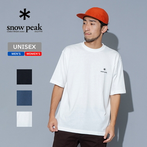 スノーピーク(snow peak) SP ワンポイント ロゴ Tシャツ M White(25春夏) SPE-TS-23AU003 スノーピーク(snow peak) SP ワンポイント ロゴ Tシャツ M White(25春夏) SPE-TS-23AU003