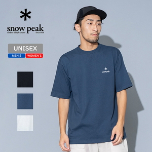 スノーピーク(snow peak) SP ワンポイント ロゴ Tシャツ L Navy(25春夏) SPE-TS-23AU003 スノーピーク(snow peak) SP ワンポイント ロゴ Tシャツ L Navy(25春夏) SPE-TS-23AU003