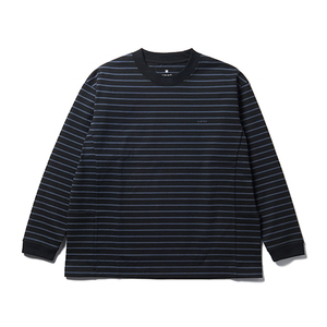 【送料無料】スノーピーク(snow peak) Heavy Cotton Border LS T M Blackgrey SW-24AU201 【送料無料】スノーピーク(snow peak) Heavy Cotton Border LS T M Blackgrey SW-24AU201