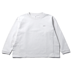 【送料無料】スノーピーク(snow peak) Heavy Cotton Border LS T L White SW-24AU201 【送料無料】スノーピーク(snow peak) Heavy Cotton Border LS T L White SW-24AU201