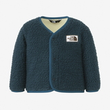 カドル　フリース　カーディガン　ベビー ８０ Ｍペトロール