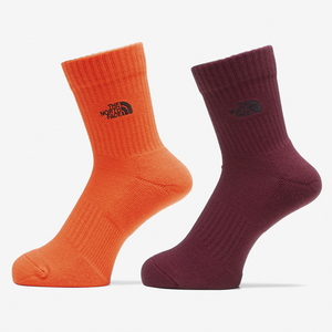 THE NORTH FACE(ザ・ノース・フェイス) TNF ロゴ 2P クルー L TNFオレンジ NN82310 THE NORTH FACE(ザ・ノース・フェイス) TNF ロゴ 2P クルー L TNFオレンジ NN82310