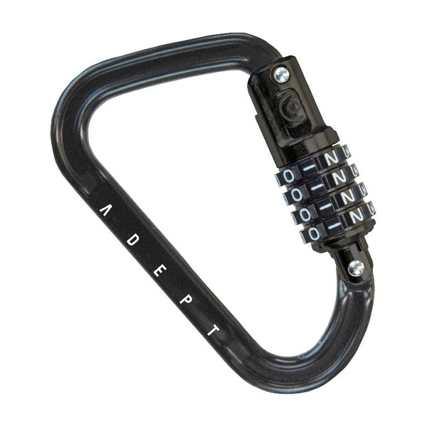 ADEPT(アデプト) CRBN10 カラビナ型ロック LKW32100 鍵･ロック