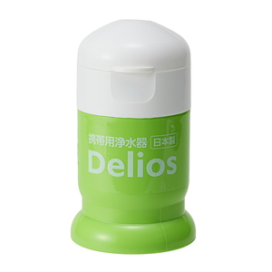 デリオス 防災用品 Delios 携帯用浄水器 ペットボトル装着可 アウトドア/防災