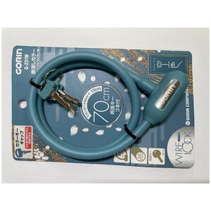 五輪（GORIN） コンパクトワイヤー錠 G231W G231W