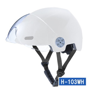 川住製作所（kawasumi） シールド付きヘルメット H-103WH