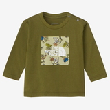 THE NORTH FACE(ザ･ノース･フェイス) ロングスリーブ グラフィック スクエア ロゴ ティー ベビー NTB82401 長袖シャツ(ジュニア/キッズ/ベビー)