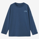 THE NORTH FACE(ザ･ノース･フェイス) ロングスリーブ スリーブ ロゴ ティー キッズ NTJ82413 長袖シャツ(ジュニア/キッズ/ベビー)