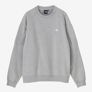 【送料無料】THE NORTH FACE(ザ・ノース・フェイス) CR スウェット クルー M ミックスグレー NTM62410 【送料無料】THE NORTH FACE(ザ・ノース・フェイス) CR スウェット クルー M ミックスグレー NTM62410
