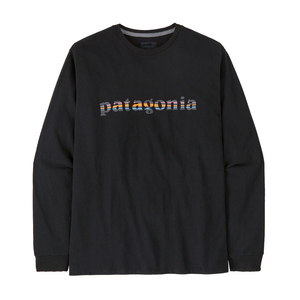 【送料無料】パタゴニア(patagonia) ロングスリーブ '73 テキスト ロゴ ポケット レスポンシビリティー メンズ S BLK 37780 【送料無料】パタゴニア(patagonia) ロングスリーブ '73 テキスト ロゴ ポケット レスポンシビリティー メンズ S BLK 37780