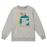 ナンガ(NANGA) ライフ イズ ア ジャーニー ナイチャー エレメンツ スウェット シャツ N0002583 スウェット･トレーナー･パーカー