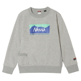 ナンガ(NANGA) エコ ハイブリッド ボックス ロゴ キッズ スウェット シャツ N0002780 キッズスウェット･トレーナー･パーカー