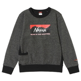 ナンガ(NANGA) エコ ハイブリッド ボックス ロゴ キッズ スウェット シャツ N0002785 キッズスウェット･トレーナー･パーカー