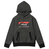 ナンガ(NANGA) エコ ハイブリッド ボックス ロゴ キッズ スウェット フーディー N0002810 キッズスウェット･トレーナー･パーカー