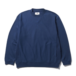 【送料無料】スノーピーク(snow peak) TAKIBI Sweatshirt Pullover M Navy SW-24AU10103NV 【送料無料】スノーピーク(snow peak) TAKIBI Sweatshirt Pullover M Navy SW-24AU10103NV