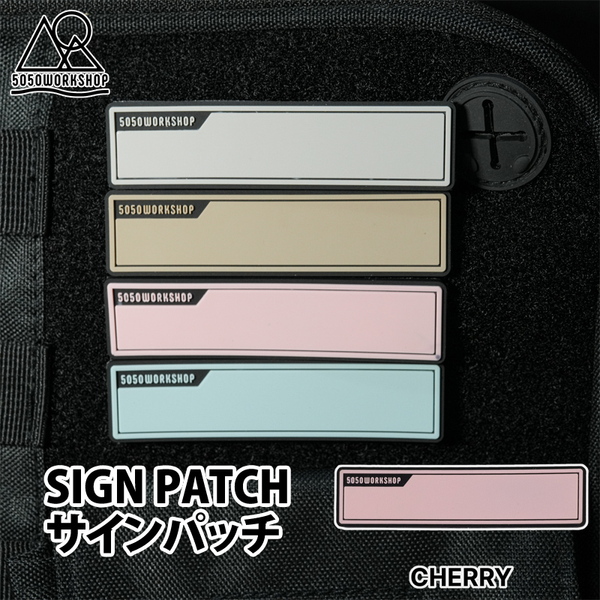 50/50 WORKSHOP(5050 ワークショップ) SIGN PATCH(サインパッチ) TR036-5WS-3803 その他便利小物