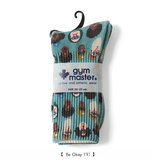 gym master(ジムマスター) ハッピーペイントクルーソックス G857329 ハイ･クルーソックス