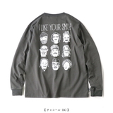 gym master(ジムマスター) 7.4oz YOUR SMILEロンTee G421700 長袖Tシャツ(メンズ)