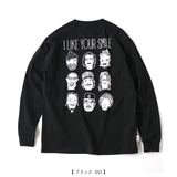 gym master(ジムマスター) 7.4oz YOUR SMILEロンTee G421700 長袖Tシャツ(メンズ)