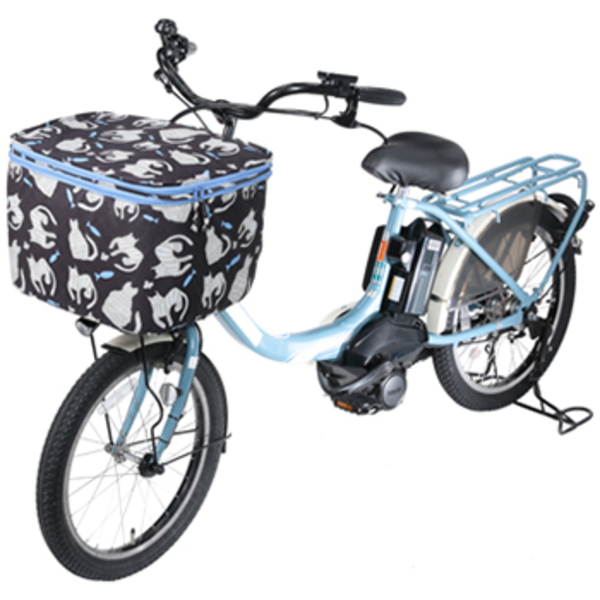 川住製作所(kawasumi) 2段式前カゴカバー CAT-101A かご･バスケット