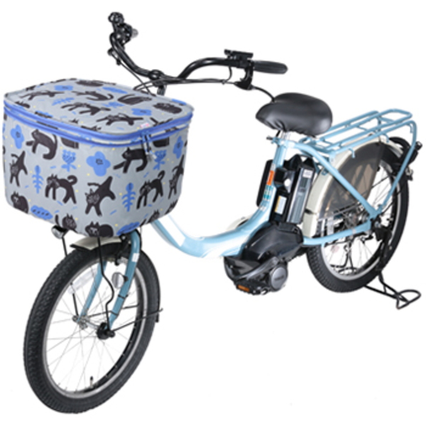 川住製作所(kawasumi) 2段式前カゴカバー CAT-101D かご･バスケット