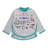 BITZ(ビッツ) (知育)骨格プリント仕掛け長袖Tシャツ B406084 長袖シャツ(ジュニア/キッズ/ベビー)