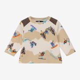 THE NORTH FACE(ザ･ノース･フェイス) ベビーマイクロフリースクルー NAB72405 長袖シャツ(ジュニア/キッズ/ベビー)