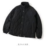 gym master(ジムマスター) リップストップキルティングスタンドJKT G433790 ダウン･中綿ジャケット(メンズ)