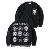 gym master(ジムマスター) ジャガードニットSMILE PARADICEクルーネック G421725 スウェット･トレーナー･パーカー