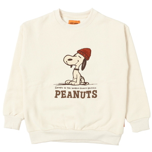 KRIFF MAYER（クリフメイヤー） 裏起毛クルー(スヌーピー) 2427827K