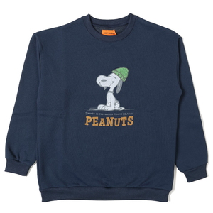 KRIFF MAYER（クリフメイヤー） 裏起毛クルー(スヌーピー) 2427827K