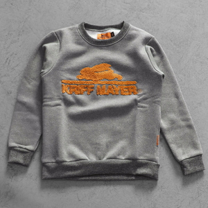 KRIFF MAYER（クリフメイヤー） 裏起毛クルー(サガラ刺繍)キッズ 2427841K