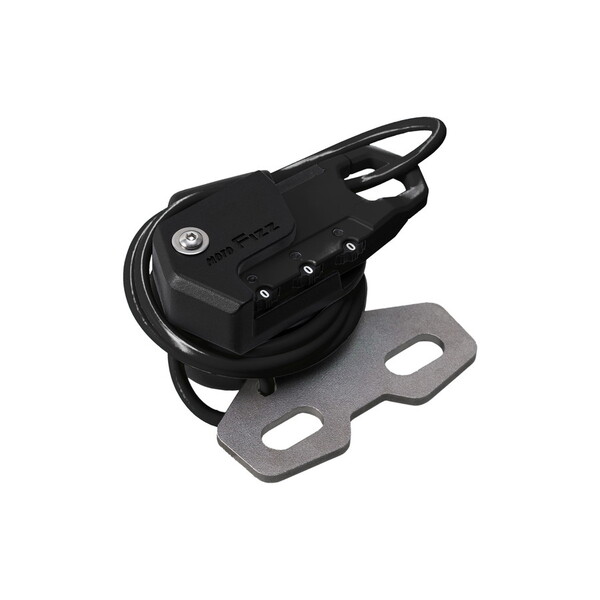 タナックス(TANAX) ヘルメット用ワイヤーロック ハンドルクランプ取付 ストレート MF-4767 アクセサリー