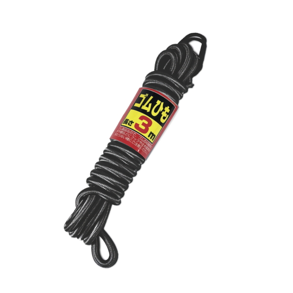 トップ(TOP) ゴムヒモBK 4938402412120 かご･バスケット