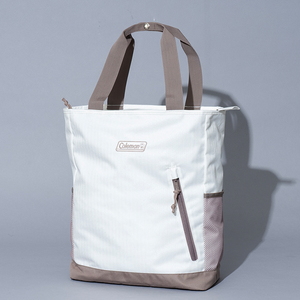 Coleman(コールマン) 2WAY バックパック トート(2WAY BACKPACK TOTE) 約21L ホワイトヘリンボーン 2213983 Coleman(コールマン) 2WAY バックパック トート(2WAY BACKPACK TOTE) 約21L ホワイトヘリンボーン 2213983